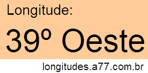 Longitude 39º Oeste