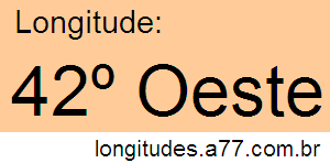 Longitude 42º Oeste