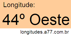 Longitude 44º Oeste