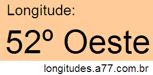 Longitude 52º Oeste