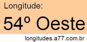 Longitude 54º Oeste