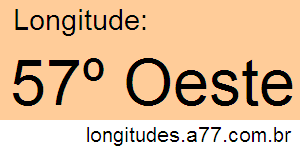 Longitude 57º Oeste