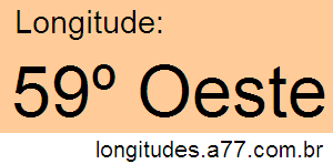 Longitude 59° Oeste